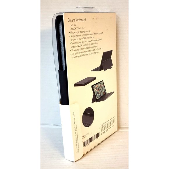 Nook Smart Keyboard for Nook Tablet 10.1" NEW in Package Unused - Picture 4 of 5